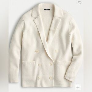 J. Crew Double Breasted Sweater Cardigan XL